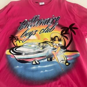 Billionaire Boys Club Fuchsia Short Sleeve Tee